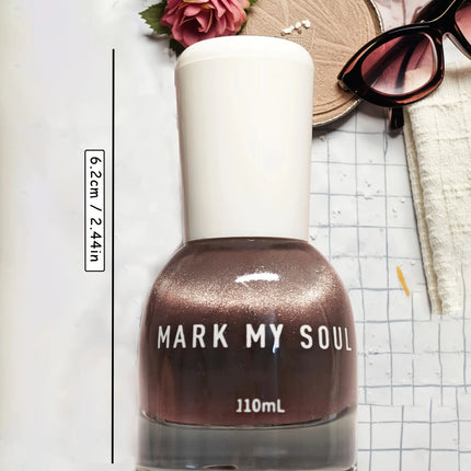 S134 Taoyao - 10ml No - bake Cat's Eye Nail Polish. It dries quickly and lasts long. With a mysterious and deep main color