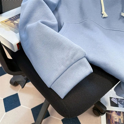Aesthetic Long Sleeve Fleece Shark Hoodies Pullover Top Coat Hooded Sweatshirts Casual Loose Shark Hat Sweater Couple Clothes