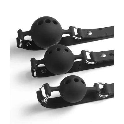 Silicone Mouth Gag Breathable Ball Gag Adjustable Belt Mouth Sex Toys For Adult SM Games Sexy shop Adult Erotic Accessories 18+