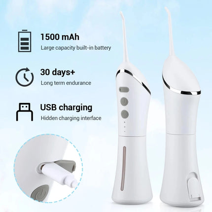 YOUPIN Oral Irrigator Water Flosser Electric Dental Whitening USB Rechargeable Gums Care Portable Jet Tooth Scaler MI NEW