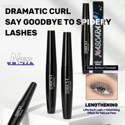 5 Colors Diamond Shimmering Mascara Long Lasting Makeup 3D Volume Eyelashes Curling Glitter Mascara Eye Lash Female Cosmetic