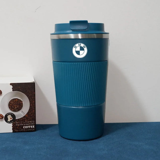 NEW Stainless Steel Coffee Thermos Mug Car Vacuum Flask Travel Thermal Cup For BMW X1 X3 X4 X5 X6 X7 F10 F20 F30 G20 G30 E46 E60