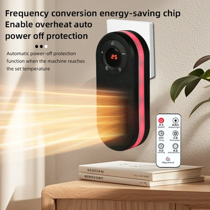 Heat Up In 3 Seconds Silent Mini Heater Small Household 5 Color Night Light Electric Heater Remote Control Scheduled Heater 2026