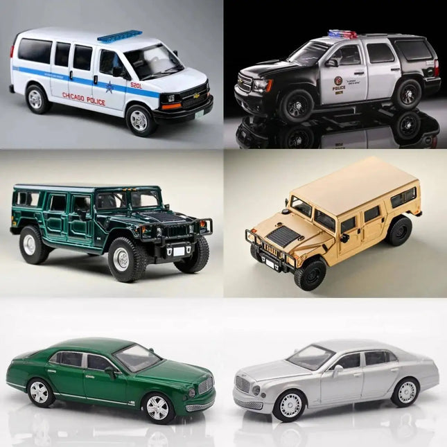 596 Model 1/64 alloy car model