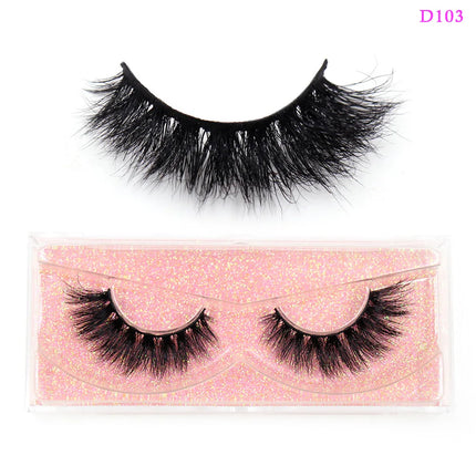 LEHUAMAO 3D Mink Lashes Makeup Eyelashes Fluffy Natural long fake lashes Full stripe reusable False Eyelash Extension 1 Pair