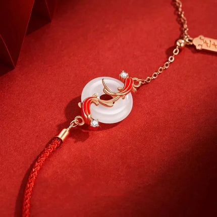 Fashion Simple Lucky Knot Red Rope Bracelets for Women Men Handmade String Adjustable Bracelet Friendship Amulet Jewelry Gift