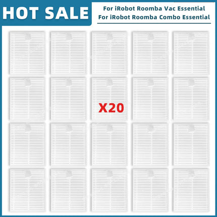 Compatible For iRobot Roomba Combo Essential / Vac Essential / 2 Essential Parts Accessories Main Side Brush Filter Mop Cloth
