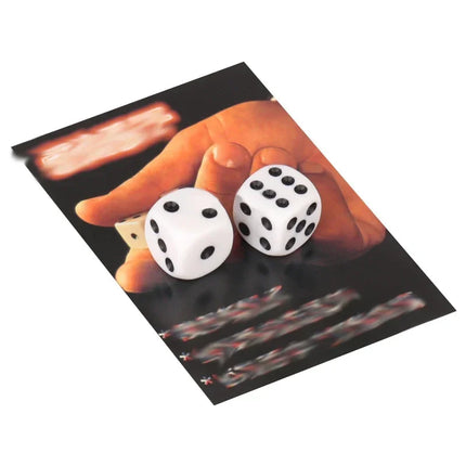 Russia Dice 2PCS Forcing Magic Dices Magic Tricks Close Up Magia Gimmick Props Classic Toys Winning Props Kids Toy Bar Trick Fun