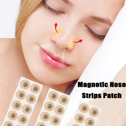 10/100/200 Pcs Nasal Strips Magnetic Nose Patches Nose Breathe Strips Suction Iron Sleep Increase Air Anti Snoring Tool Dilators