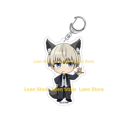 WIND BREAKER Haruka Sakura Akihiko Nirei Kyoutarou Sugishita Tasuku Tsubakino Shuhei Suzuri Wolf Butler Chibi Acrylic keychain