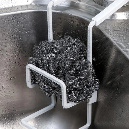 Kitchen Metal Sink Drying Holder Sink Rack Wall Sucker Sponge Storage Soap Stand Dish Cloth Shelf Organizer Products