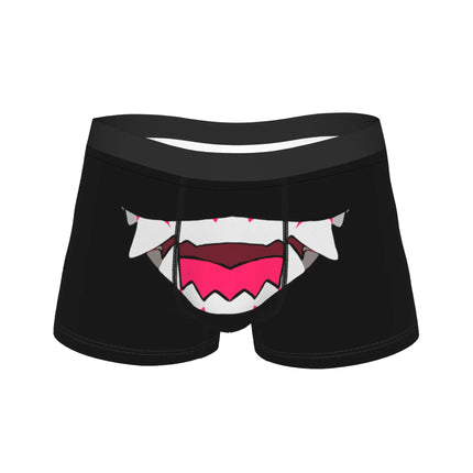 Men's My Hero Academia Anime Long Underwear Deku Bakugo Funny Boxer Briefs Shorts Panties Male Soft Underpants M-XXL