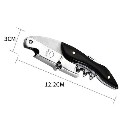Free Personalised Corkscrew Engraved Wine Opener With Holster Wood Handle Bottle Opener Fathers Day Birthday Gifts Man Present