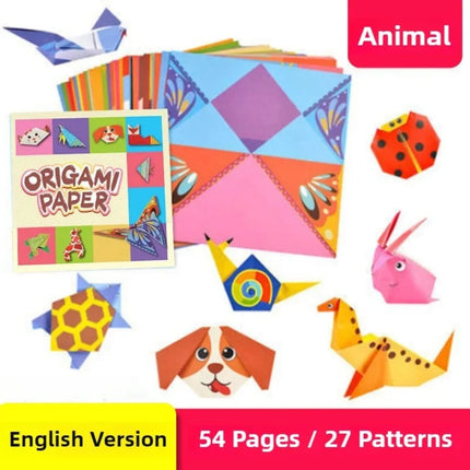 Origami Paper Book Kids Montessori / Livre Origami Enfants Montessori