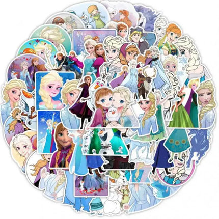 50pcs Disney 3d Graffiti Stickers Mixed Toy Story & Classic Characters Waterproof Decals For Phone Laptop Luggage Diy Kids toy