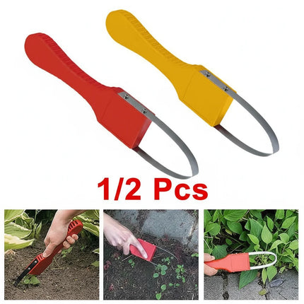 Garden Bandit Hand Loop Weeder Manual Weeding Tool Gardening Transplant Weeder Deep-Rooted Weeding Tools Gardening Supplies