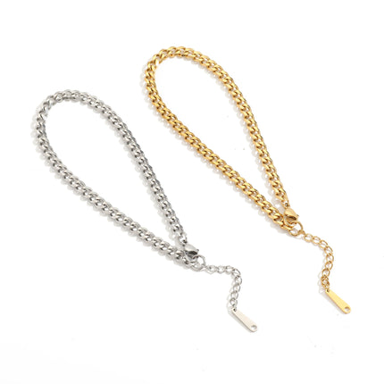 Stainless Steel Delicate Anklet for Women Gold Color Chain Anklet Bracelets on The Leg Do Not Fade Anklet Jewelry Women 2025 new