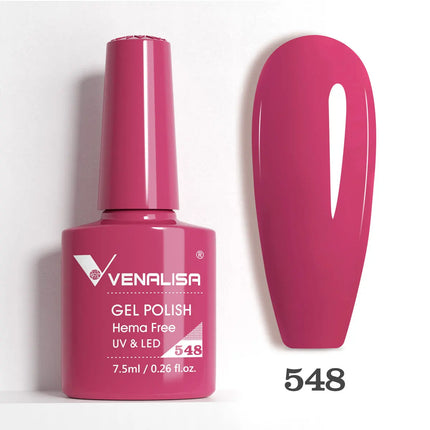 7.5ml Venalisa TPO FREE HEMA FREE Gorgeous Color Nail Gel Polish Long Wear Soak Off UV LED Gel Varnish Nail Manicure Gel Varnish