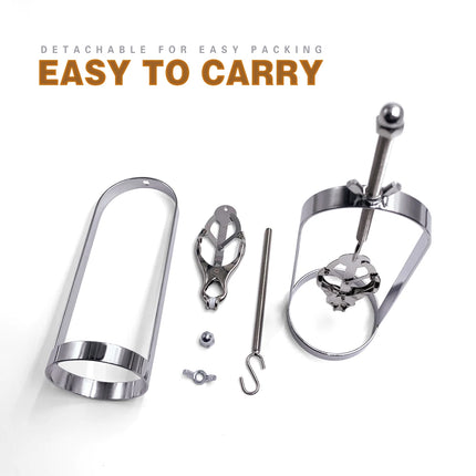 A Pair Of Metal Nipple Clamps For Women Increases Breast Pleasure Couple Flirting Tool BDSM Nipple Stimulator Adult Sex Toys