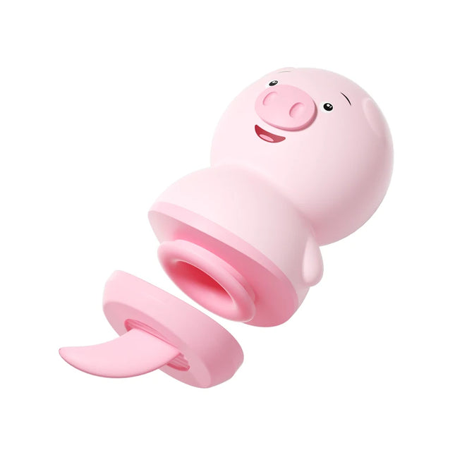 Female Tongue Licking Clitoris Sucking Vibrators Piggy G Spot Vagina Massager Vacuum Stimulator Sex Toys for Women Adults Goods