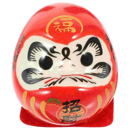 Ceramic Wealth Figurines Fengshui Statues Dashboard Decor Japanese Style Lucky Charms Porcelain naments Miniatures Home