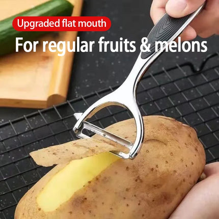 Stainless Steel Fruit Vegetable Tools Vegetable Peeler Potato Peeler Kitchen Accessories, Non-slip Handle SGGJ001
