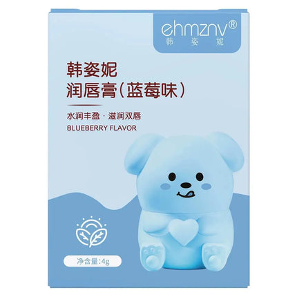 1pcs Children Fruity Lip Balm Cute Little Bear Lip Balm For Baby Moisturizing Anti-Dry Anti Crack Lipbalm Lip Care
