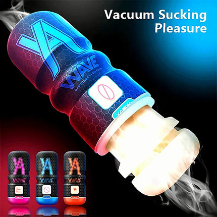 Powerful Sucking Masturbation Cup Realistic Anal Vagina Pocket Pussy Anal Vagina Pocket Pussy Blowjob Massager Male Masturbator