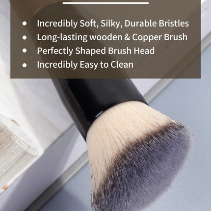 MAANGE 2pcs Foundation Makeup Brushes Paper Box Flat Head Oblique Head Makeup Brush Powder Blusher Portable Soft Brushes Makeup