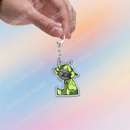 Popular Video Games Keychain Accessories Bag Charms Medkit Subspace Valk Meme Keychains Keyrings Jewelry Fans Game Gamer Gift
