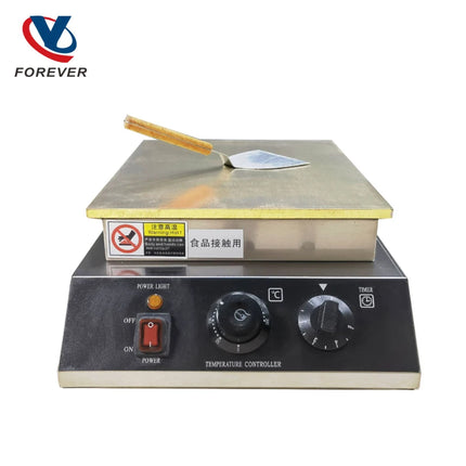 Electric Soufflé Machine Commercial Desktop Copper Plate Baking Machine Stainless Steel Dessert Shop Kitchen Fittings