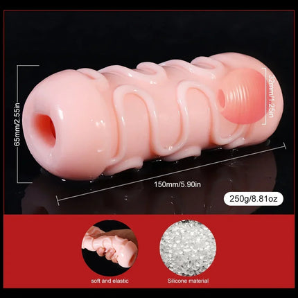 Masturbation Male Cup Adult Masturbation Device Flesh Cup Powerful Vagina Big Ass Pocket pussy sex toys for men
