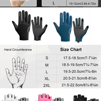 INBIKE 2024 Cycling Gloves Gel Padded for Men Autumn Winter Fleece Road Bike Gloves MTB Full Finger Touchscreen Bike Accessories