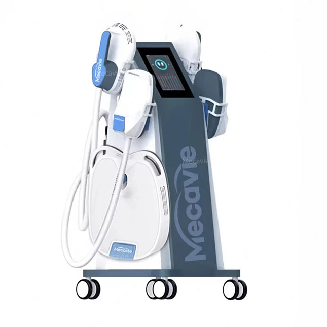MECAVIE EMS Portable Body Sculptor & Fat Burner System Belly&Legs Slimming&Toning & Skin Tightening Functions Home/Salon Use