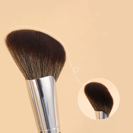 LOYBJ 3D Nose Shadow Brush V Face Contour Makeup Brushes Soft Hair Blush Highlight Powder Cosmetic Women Facial Beauty Tools