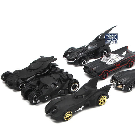 1:64 Batmobile Alloy Set Model 6th Generation Chariot Car Diecast Alloy Car Model Collectible
