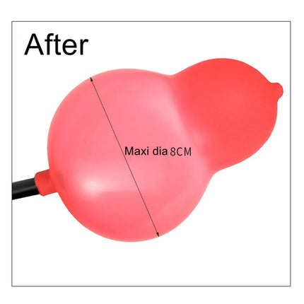 Super Long 5 Beads Inflatable Anal Plug Silicone Column Expandable Big Butt Plug Dildo Pump Ass Dilator BDSM Sex Toy for Couples