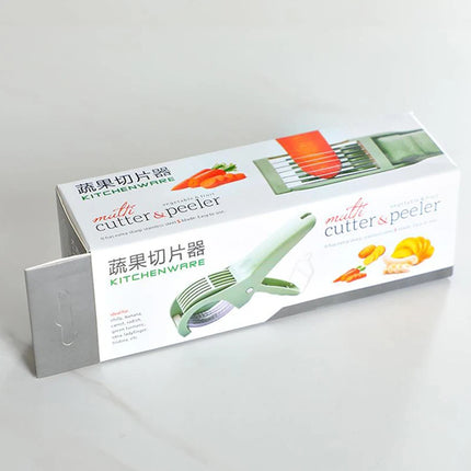 Stainless Steel Vegetable And Fruit Slicer Multi Functional Salad Slicer Kitchen Accessories Kitchen Tools
