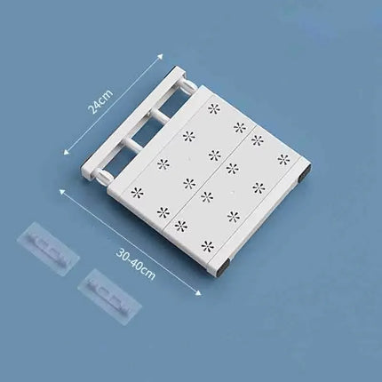 Home Wardrobe Storage Kitchen Bathroom Shelf Dormitory Dividers Expandable Divider Punch-Free Retractable Storage Layers Board