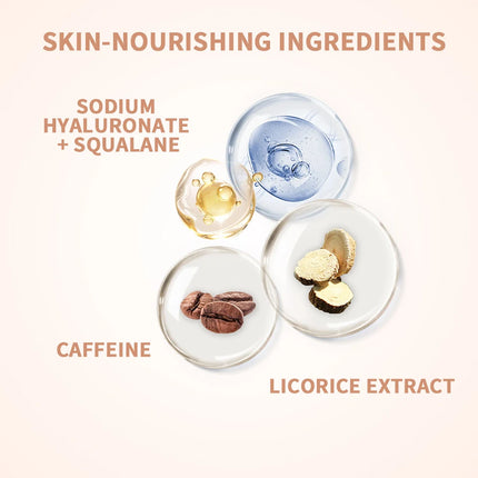 Lakerain Under-eye Color Correcting Concealer Covers Dark Circles Neutralizes Skin Moisturizing Natural-looking Concealer Cream