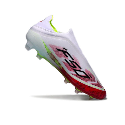 Without-Lace Non Slip Football Shoes Pro Mens Football Boots Youth FG/TF F50+ Training Studded Fast Soccer Shoes for Man