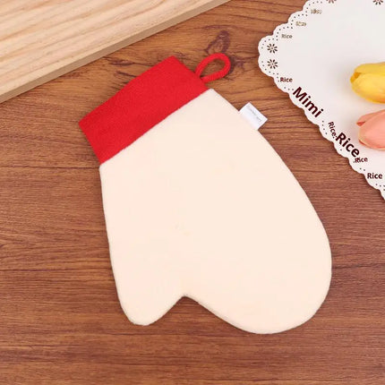 Body Lotion Glove Self-Tanning Mitt Double-Sided Prevents Sticky Hands Applicator Quick Dry Flocking Glove Makeup Applicator