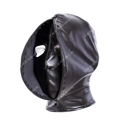 Cosplay Head Hood Mask BDSM Adult Games Slave Sex Toys For Men Women Gay Erotic Toys Sexy Restraint Open Eyes Headgear Roleplay
