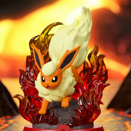 Anime Pokemon Funism Adventure Eevee Family Suit Blind Box Jolteon Sylveon Action Figure Collection Model Kids Toy Gift Replica