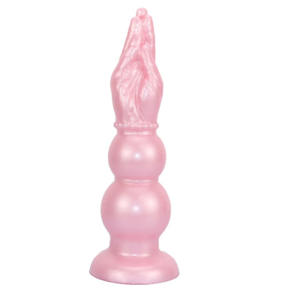 3 Size Long Arm Anal Fisting Dildo Sucker Vaginal Anus Masturbation  Adult Prostate Massage  Anus Dilator Big Pull Bead Sex Toys