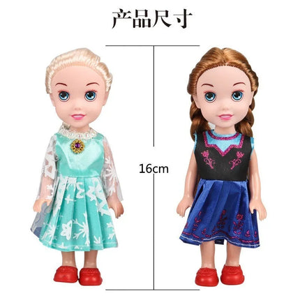 Mini dolls, girls, princess toys, creative cute joints, movable children's interactive toys for playing house, birthday gifts.