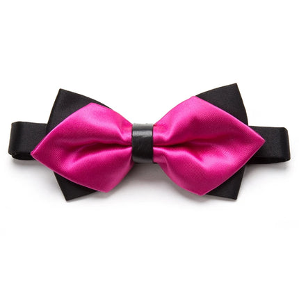 Men Ties Solid Fashion Butterfly Party Wedding Black Red Bow Tie for Boys Girls Candy Bowknot Accessories Formal Dress Bowtie