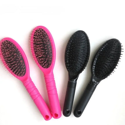 1PC Professional Hair Brushes Wood Handle Boar Bristle Comb Hair Brush Slim Line Styling Tools Hairdressing Professional Tools