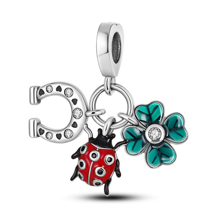 Charms Plata De Ley 925 Red Color Series Charm Red Elephant Animal Fruit Beads of Original Fits Women Anniversary Jewelry Charms