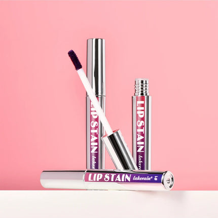 Lip Stain Blading Peel Off and Reveal Kit Long Lasting 3pcs Rose Waterproof Pink Lip Tint Transfer Proof Natural Lip Stain Kit